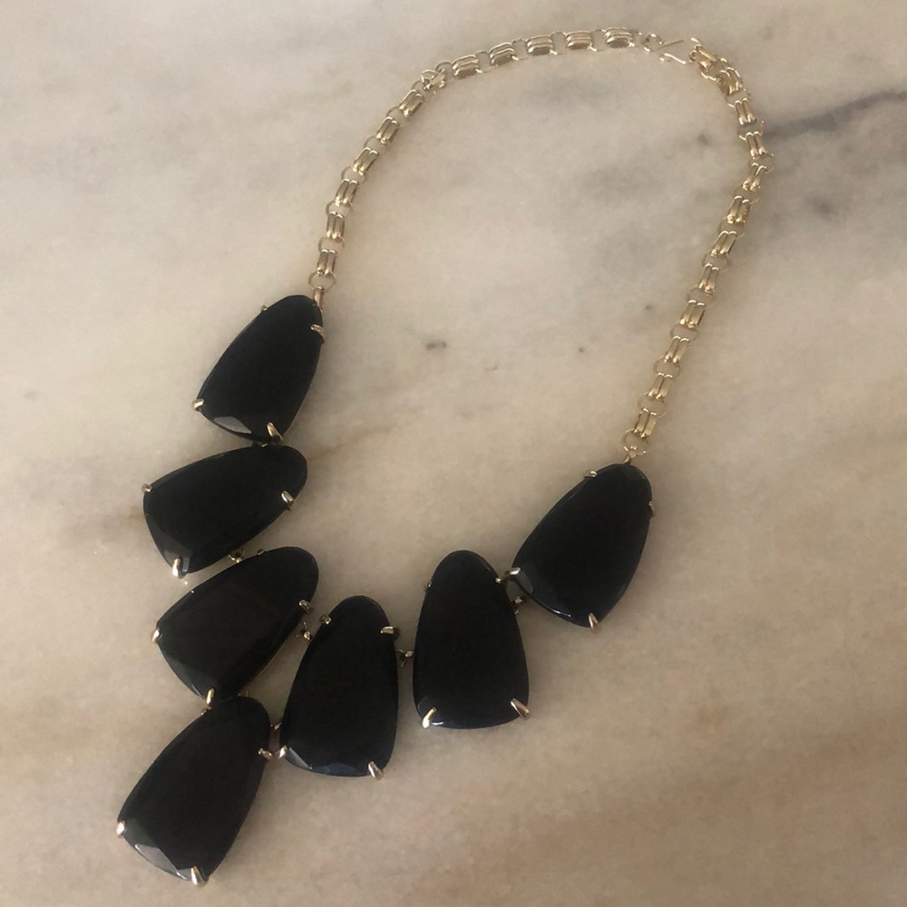 Kendra Scott Harlow Necklace in Black